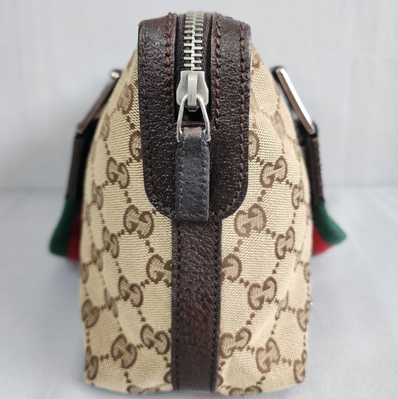 ✨️GUCCI GG Canvas Web Sherry Line Handbag - Picture 7 of 16